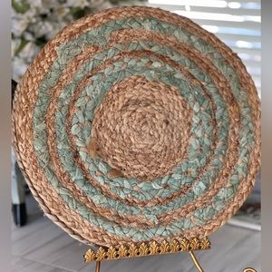 Vintage ‘The Prairie’ by Rachel Ashwell Set of 4 Jute Placemats